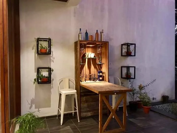 Home bar and lounge