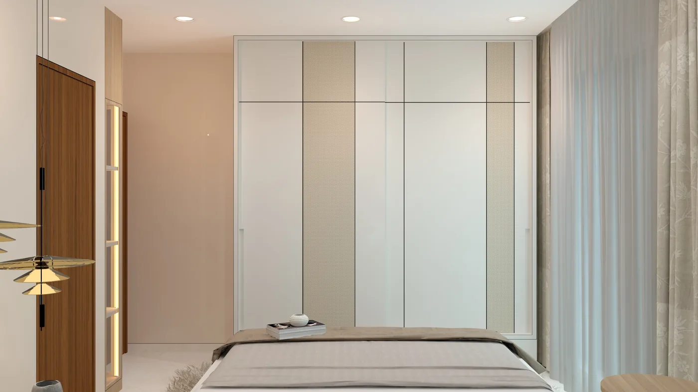 Design visualisation - wardrobe detail