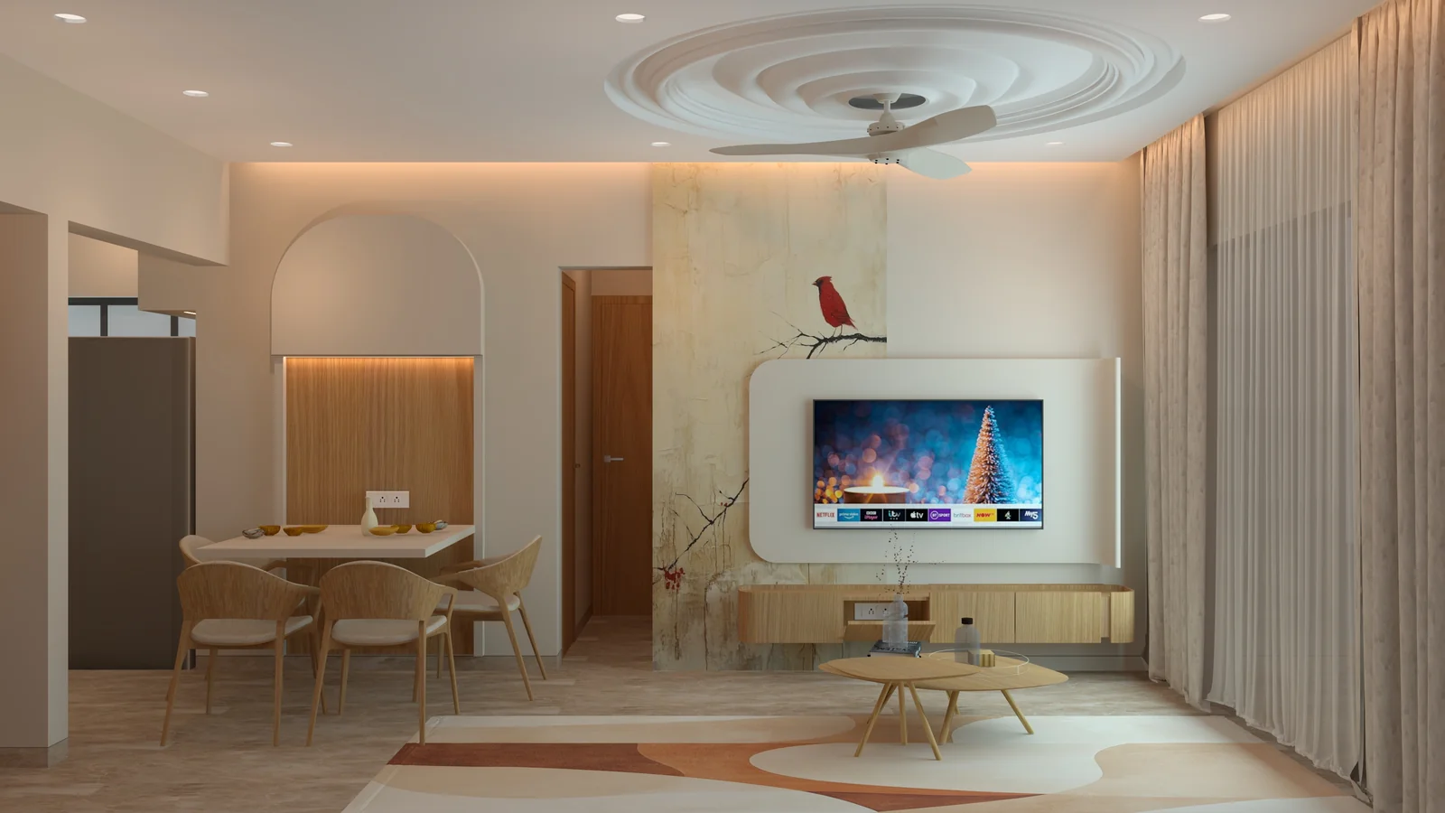 Living TV wall concept